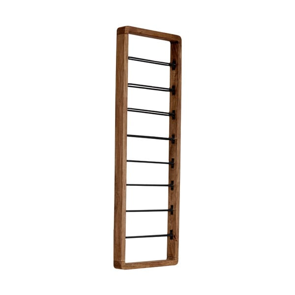 Brązowy wiszący regał na 8 butelek wina Sorrento – Light & Living-image-1