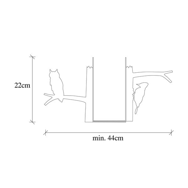 Podpórka do książek Forest – Mioli Decor-image-2