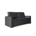 Ciemnoszara rozkładana sofa 168 cm Lucky Lucy – Miuform