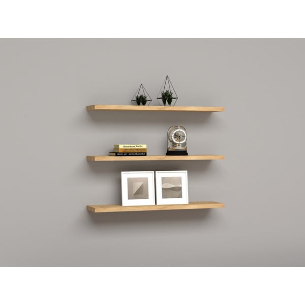 Półka w dekorze dębu zestaw 3 szt. Boss – Kalune Design-image-1