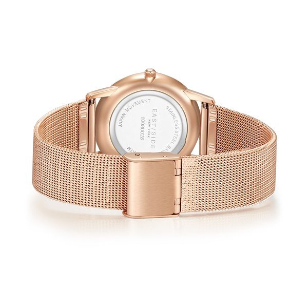 Zegarek damski w kolorze różowego złota z czarnym cyferblatem Eastside Upper Union-image-4