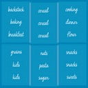 Naklejki na żywność iDesign The Home Edit