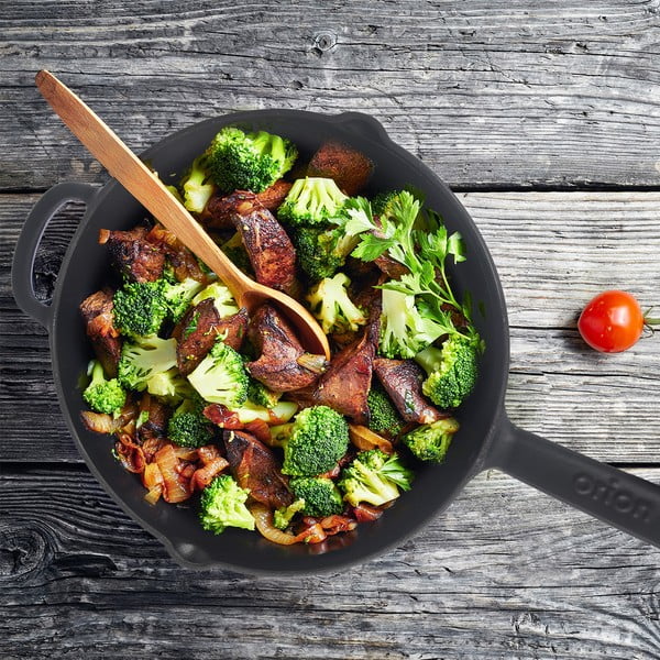 Patelnia żeliwna ø 28 cm LITINA SMALT – Orion-image-1