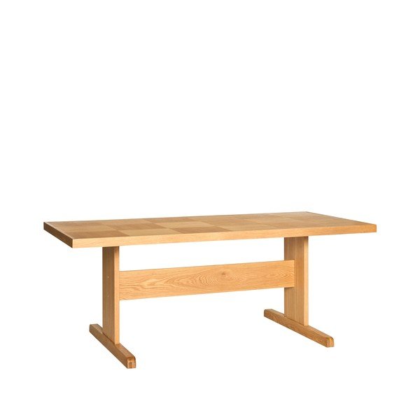 Stół w dekorze dębu 95x195 cm Skak – Hübsch-image-3