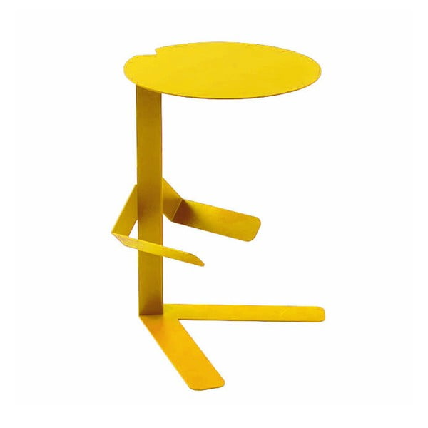 Żółty stolik Caoscreo MisterT