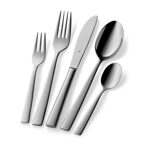 Sztućce ze stali nierdzewnej w kolorze srebra z połyskiem 30 szt. Philadelphia – WMF-image-2