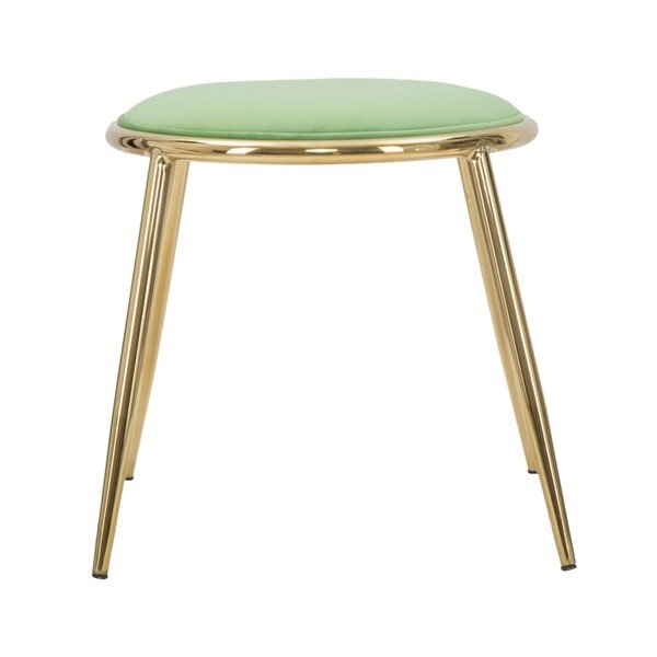 Jasnozielony stołek Mauro Ferretti Emily, ⌀ 45 cm