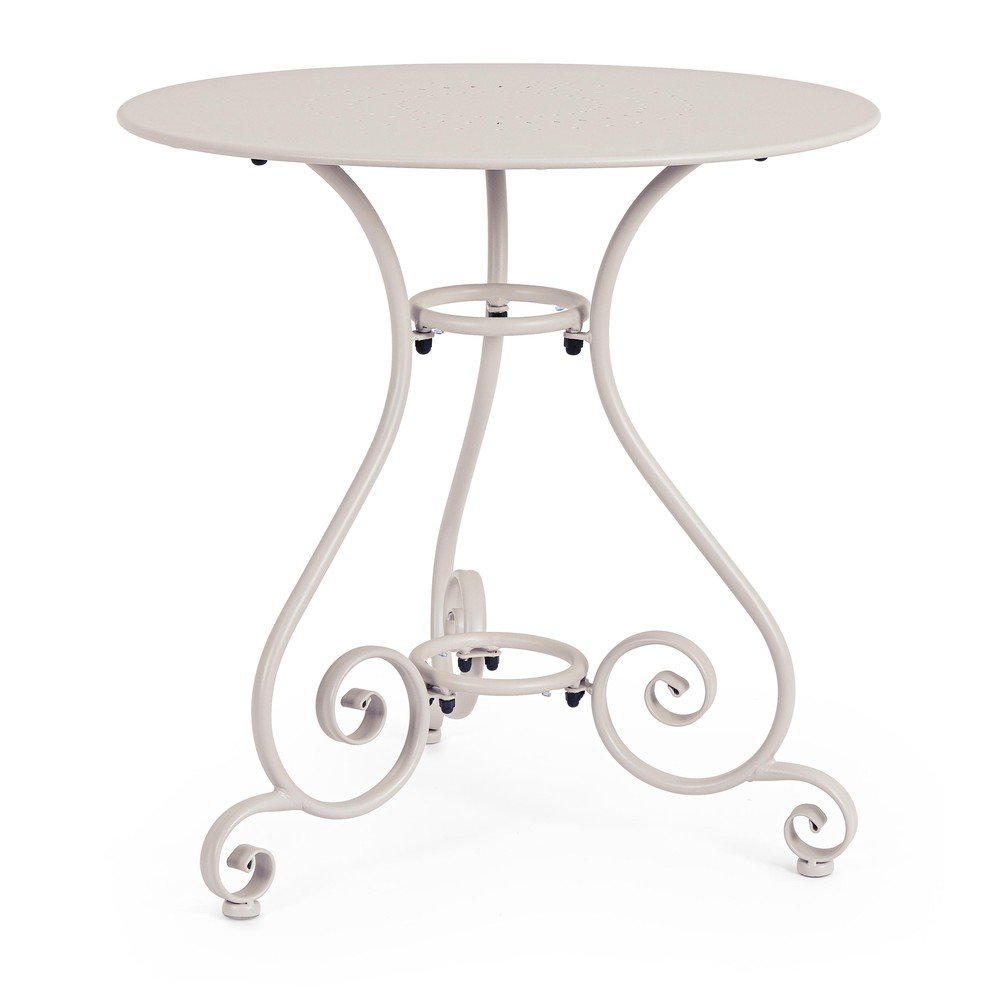 Stalowy okrągły stolik ogrodowy ø 70 cm Etienne – Bizzotto