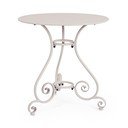 Stalowy okrągły stolik ogrodowy ø 70 cm Etienne – Bizzotto