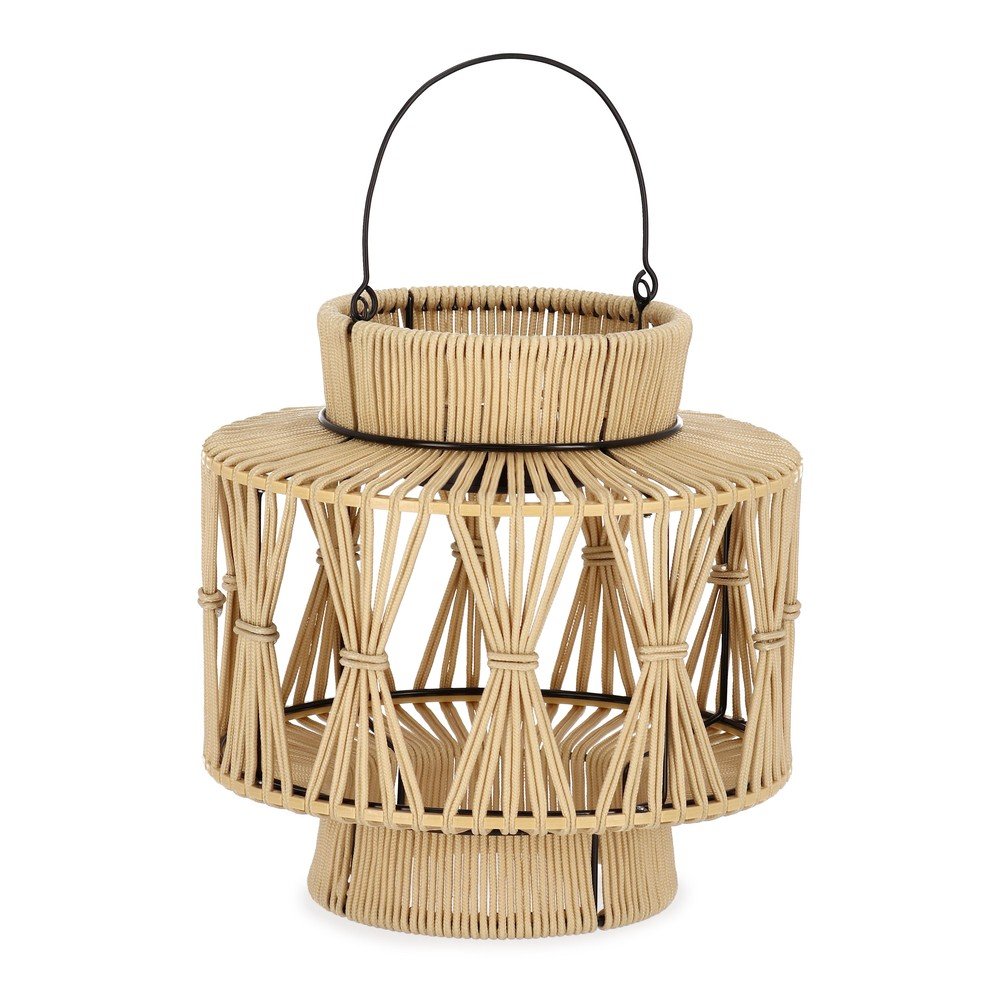 Lampion solarny LED w naturalnym kolorze (wysokość 29 cm) Nikhita – Yes Everyday