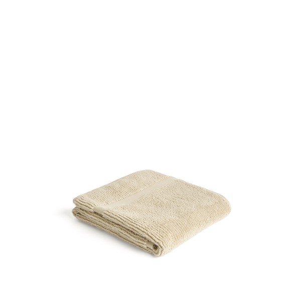 Beżowy bawełniany ręcznik frotte 50x90 cm Olvira – Kave Home