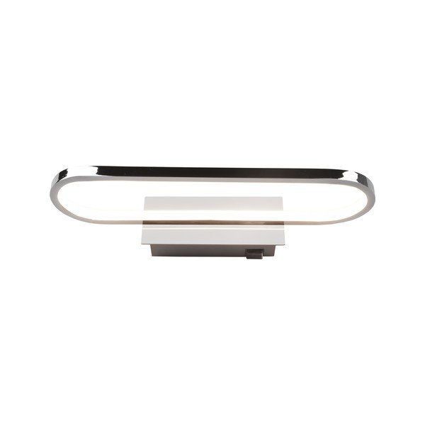 Kinkiet LED w kolorze błyszczącego srebra (dł. 40 cm) Gianni – Trio-image-4