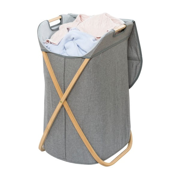 Kosz na pranie Wenko Bahari Bamboo, 79 l-image-2