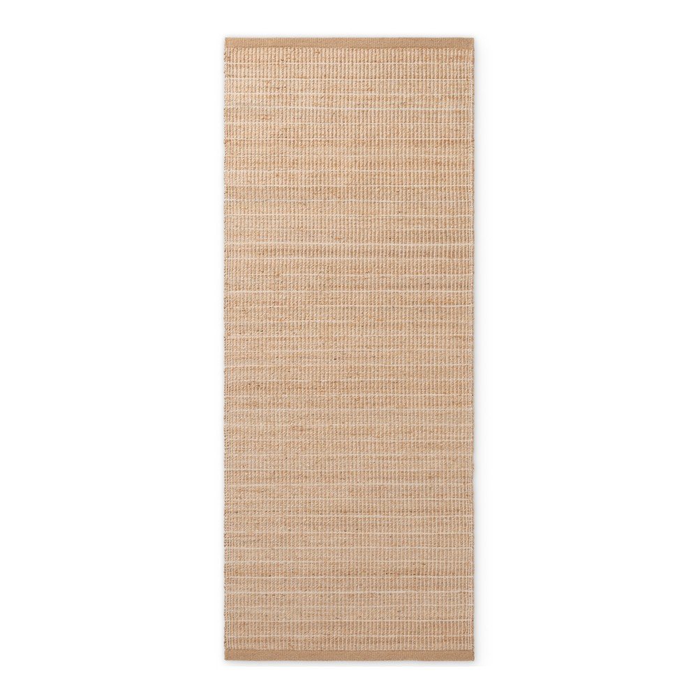 Chodnik z mieszanki juty dwustronny/tkany ręcznie w naturalnym kolorze 80x300 cm Birka – Villeroy&Boch (zdjęcie 9)