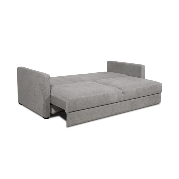 Szara sofa rozkładana 218 cm Resmo – Scandic-image-2