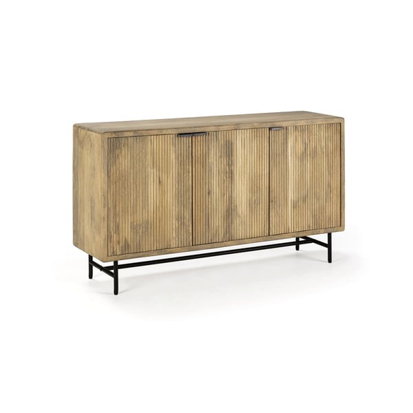 Komoda z litego drewna mango w naturalnym kolorze 150x85x40 cm Mundra – MOME-image-2