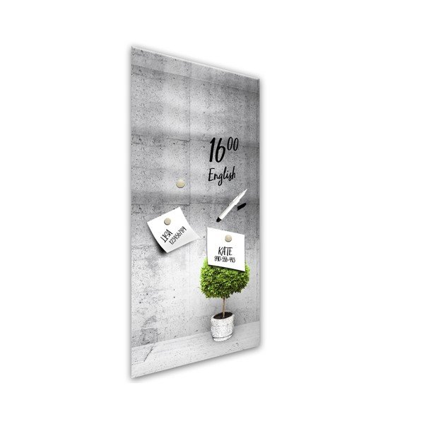 Tablica magnetyczna Styler Beton, 30x60 cm-image-2