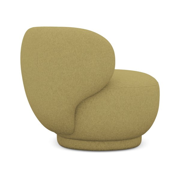 Musztardowy fotel Hina – Makamii-image-2