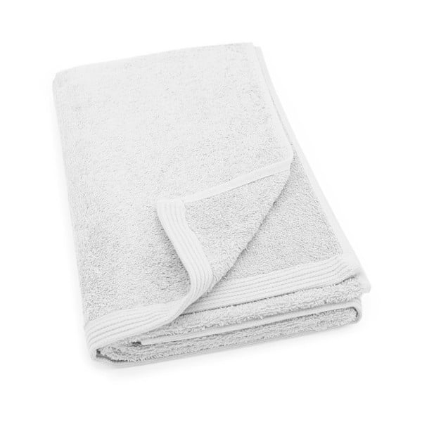 Biały ręcznik kąpielowy Jalouse Maison Drap De Bain Blanc, 100x150 cm