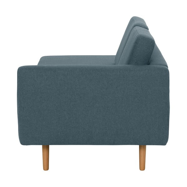 Niebieski regulowany szezlong Max Winzer Ivo, prawostronny-image-4