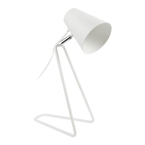 Biała lampa stołowa Le Studio Zed