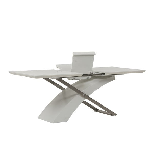 Stół rozkładany Level, 160-200 cm, biały