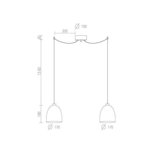 Biała lampa podwójna wisząca Sotto Luce AWA Elementary 2S Matte-image-3