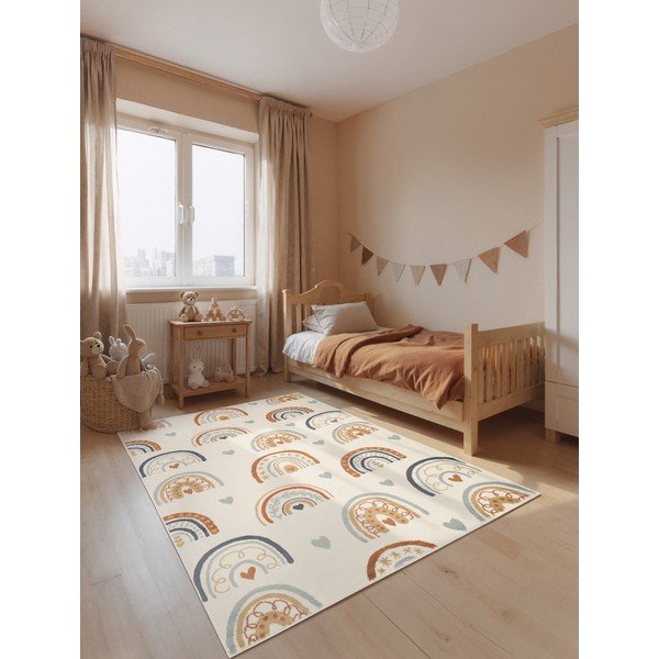 Kremowy dywan dziecięcy 200x290 cm Bowie – Hanse Home-image-1