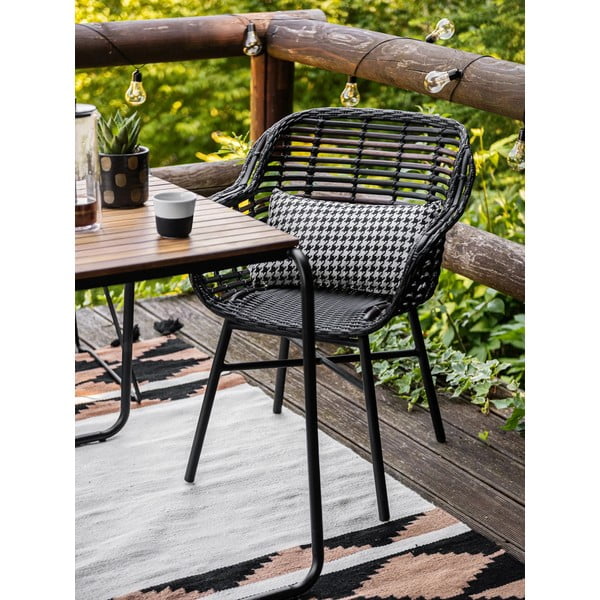 Dwustronny zewnętrzny dywan z tworzywa z recyklingu Green Decore Agate, 80x180 cm-image-2