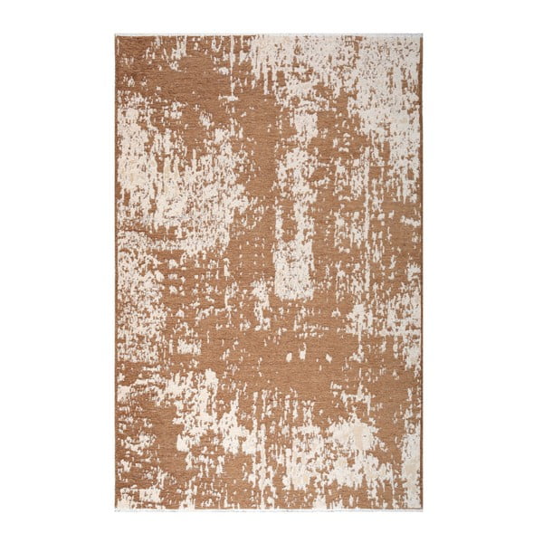 Beżowo-brązowy dywan dwustronny Vitaus Dinah, 77x200 cm
