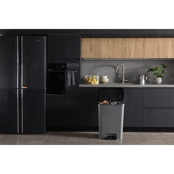 Plastikowy kosz na śmieci segregowane na pedał 23+23 l Compatta – Curver-image-1