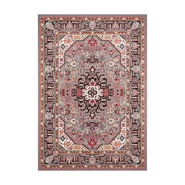 Szaro-brązowy dywan Nouristan Skazar Isfahan, 80x150 cm