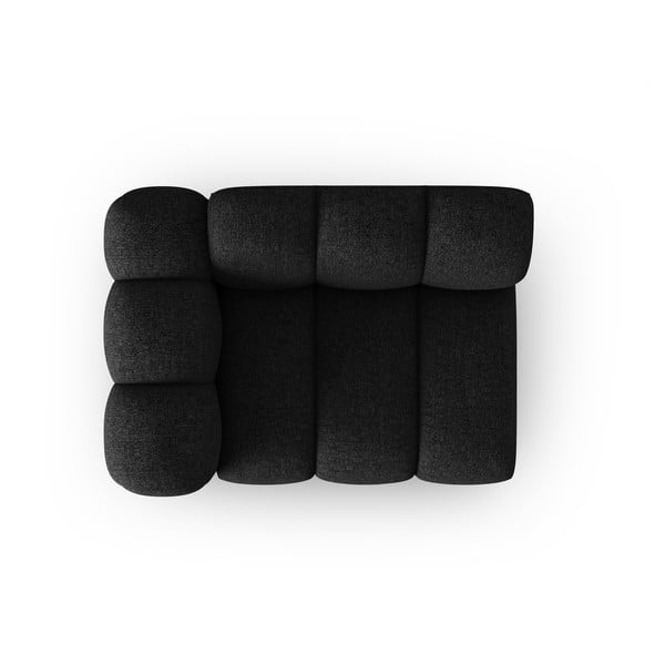 Czarnoantracytowy moduł sofy (lewostronny) Lupine – Micadoni Home-image-2