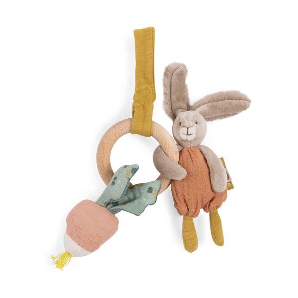 Zabawka dla dziecka z gryzakiem Rabbit – Moulin Roty