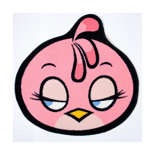 Różowy dywan okrągły Angry Birds Stella, ⌀ 67