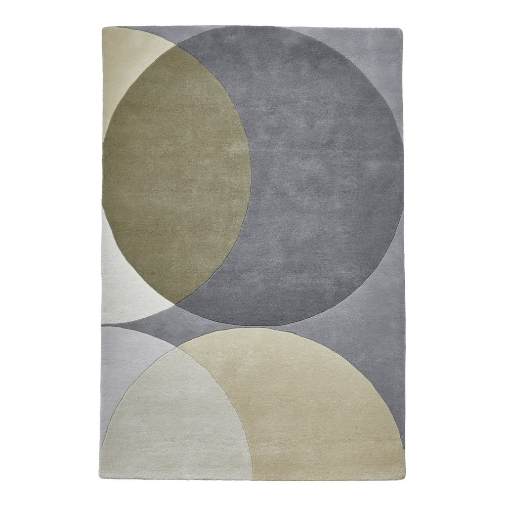Wełniany dywan Think Rugs Elements Circle, 150x230 cm