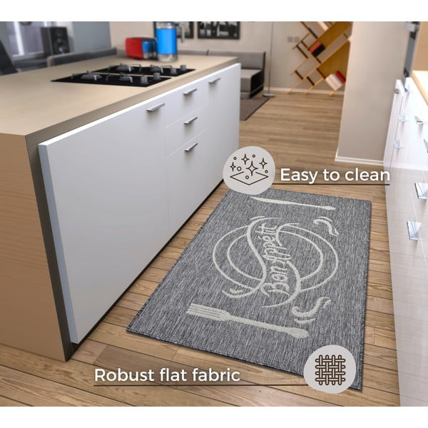 Szarobeżowy dywan 92x150 cm Cucina – Hanse Home-image-4