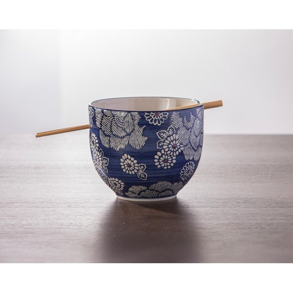 Ciemnoniebieska kamionkowa misa ø 14,5 cm Nara – Ladelle-image-1