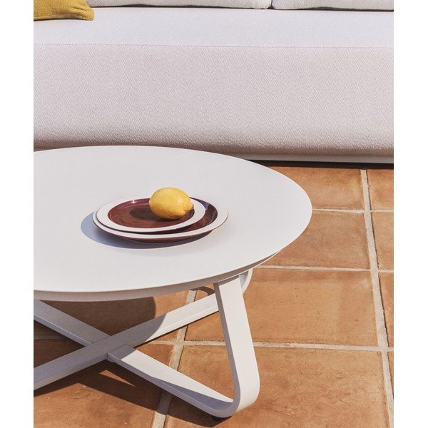 Bordowy ceramiczny talerz deserowy ø 20 cm Doren – Kave Home-image-1