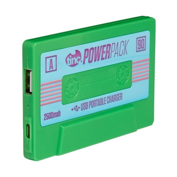 Przenośna ładowarka w kształcie kasety magnetofonowej TINC Power Pack