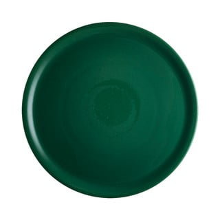 Zielony talerz porcelanowy na pizzę Brandani Pizza, ⌀ 31 cm