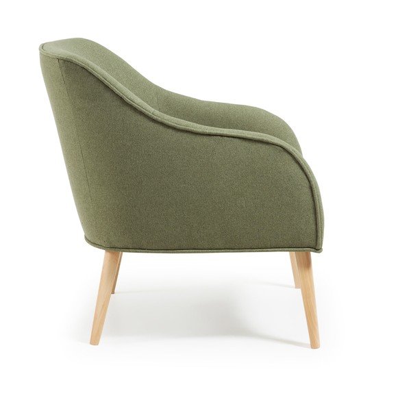 Zielony fotel Kave Home Lobby-image-2