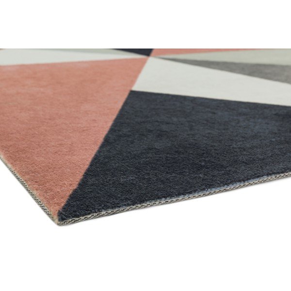 Różowo-szary dywan Asiatic Carpets Riley Carisso, 200x290 cm-image-3