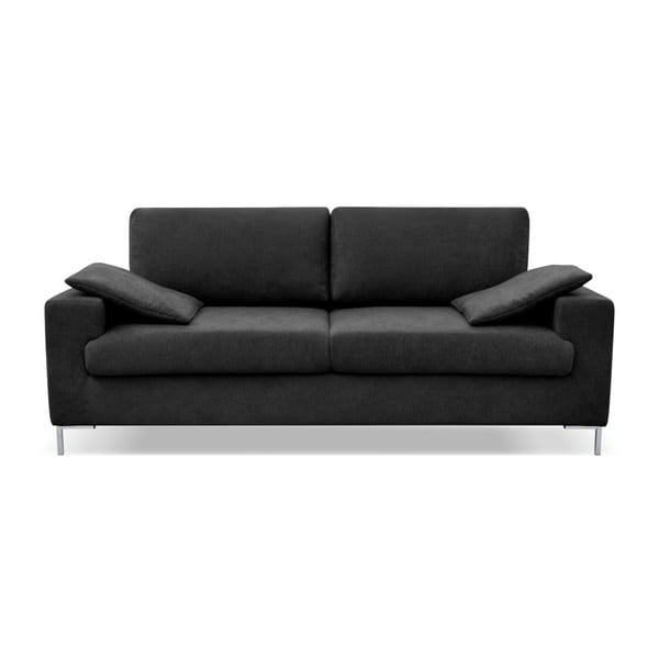 Czarna sofa trzyosobowa Cosmopolitan design Hong Kong