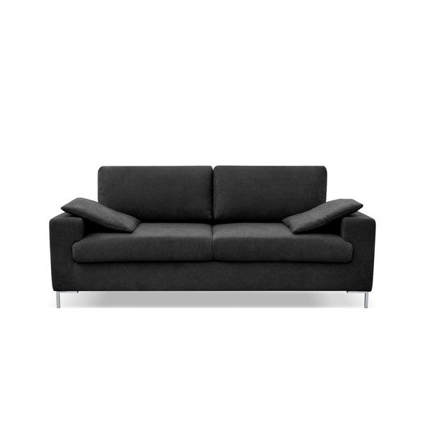 Czarna sofa trzyosobowa Cosmopolitan design Hong Kong