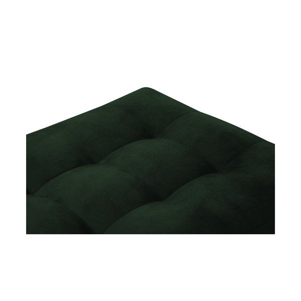 Zielony aksamitny podnóżek Milo Casa Santo-image-1