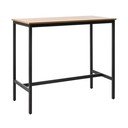 Stolik barowy w dekorze dębu 60x120 cm Cesura – Unique Furniture