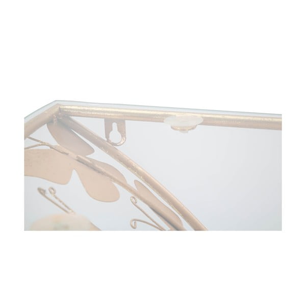 Szafka nocna w kolorze złota Butterfly – Mauro Ferretti-image-1