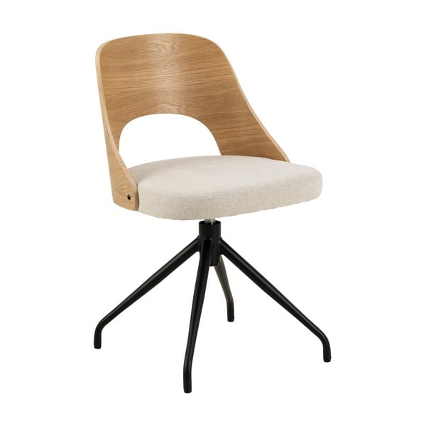 Beżowe/w naturalnym kolorze krzesło Lucy – Actona