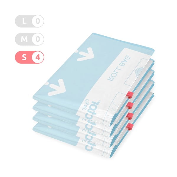 Worki próżniowe zestaw 4 szt. Roll Up S – Compactor-image-1